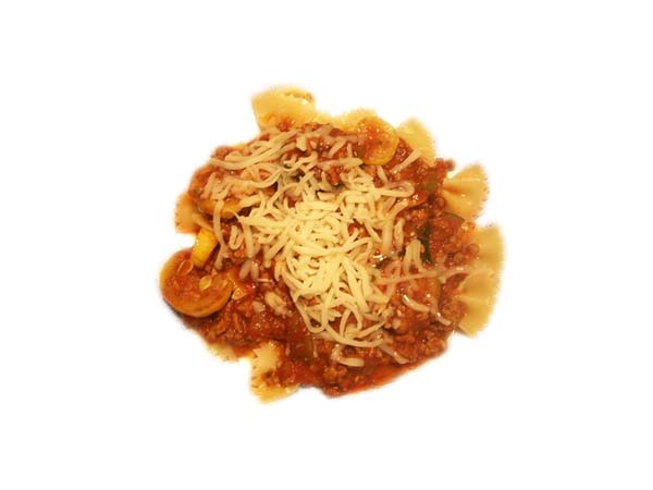 Pasta with tomato sauce