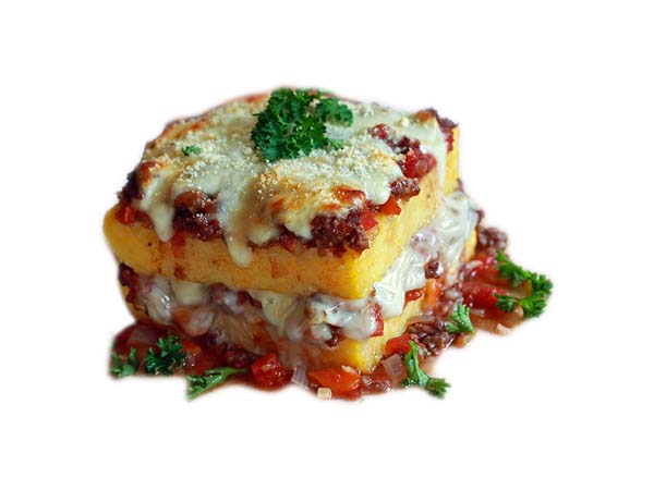 Polenta lasagna